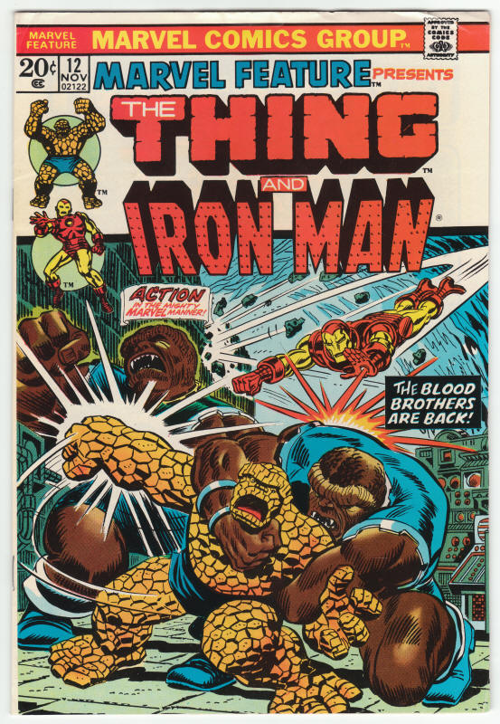 Marvel Feature 12 Thing front cover