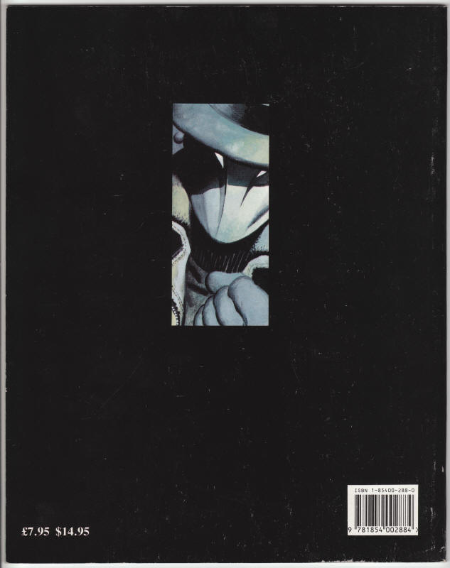 Marvel Graphic Novel Night Raven House Of Cards back cover