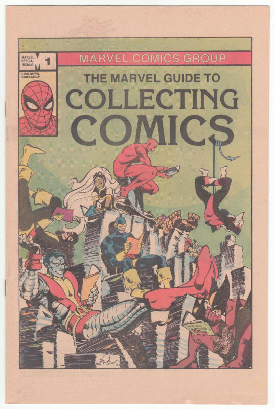Marvel Guide To Collecting Comics 1 front cover