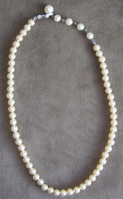 Marvella Faux Pearl Necklace