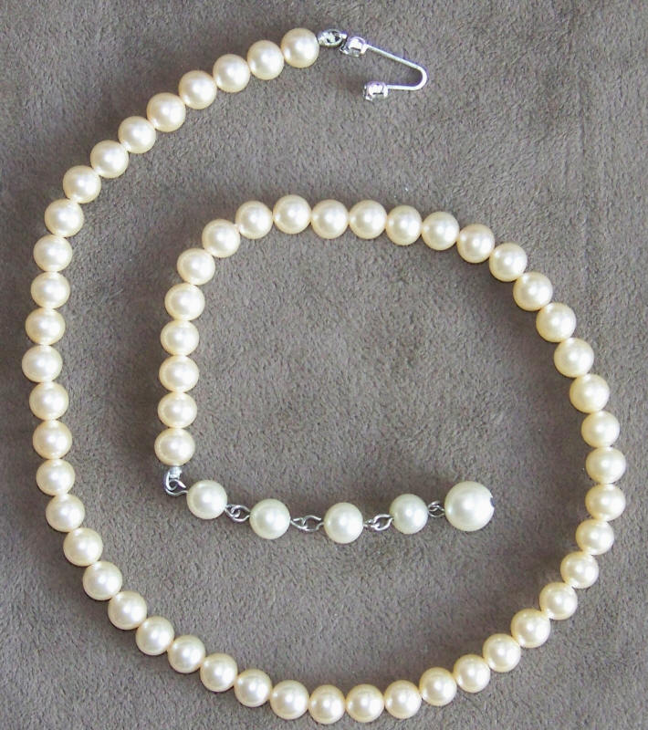 Marvella Faux Pearl Necklace