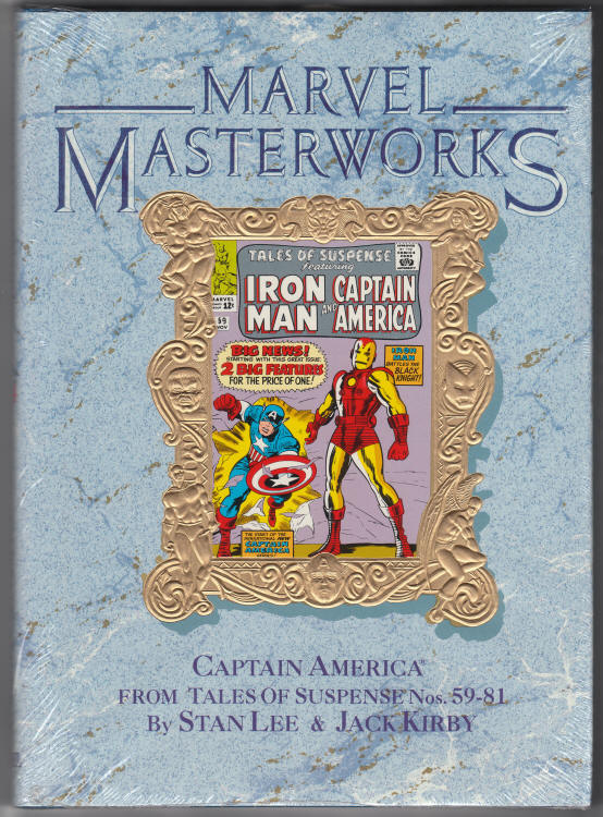 Marvel Masterworks Volume 14 Captain America front cover