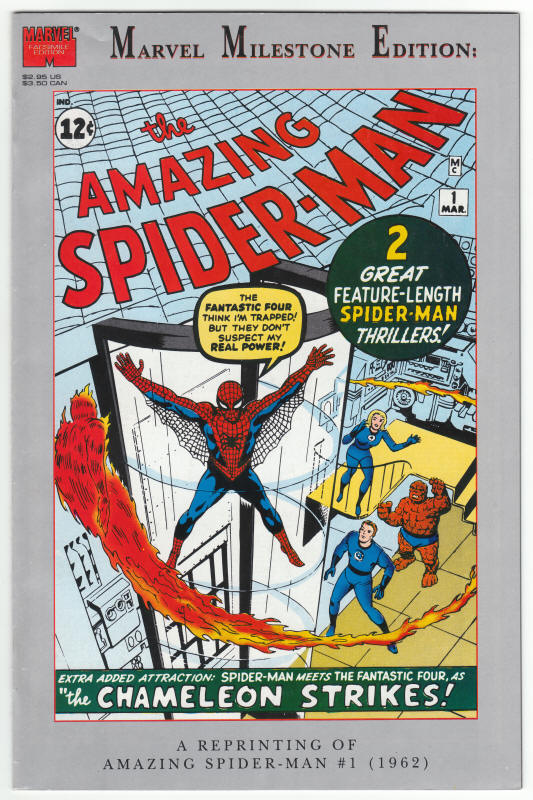 Marvel Milestone Edition Amazing Spider-Man 1 front cover