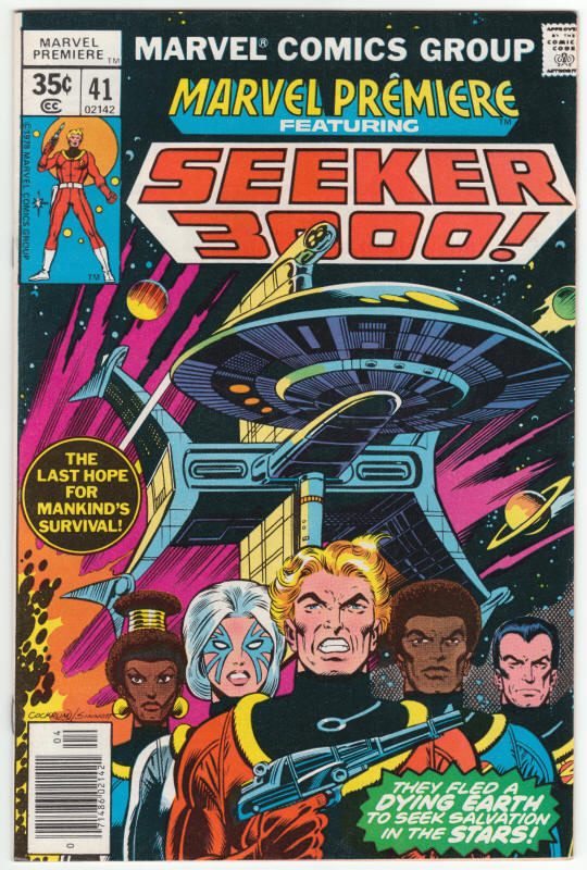Marvel Premiere 41 Seeker 3000 front cover