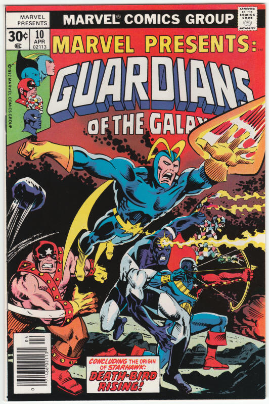 Marvel Presents #10 Guardians Of The Galaxy front cover