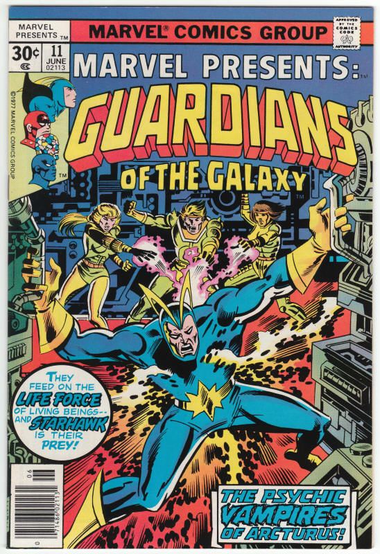 Marvel Presents #11 Guardians Of The Galaxy front cover