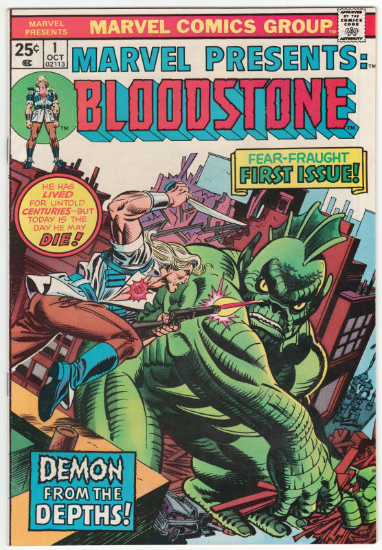 Marvel Presents #1 Bloodstone front cover