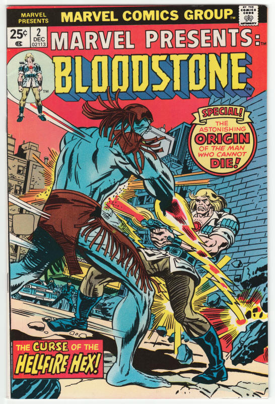 Marvel Presents #2 Bloodstone front cover
