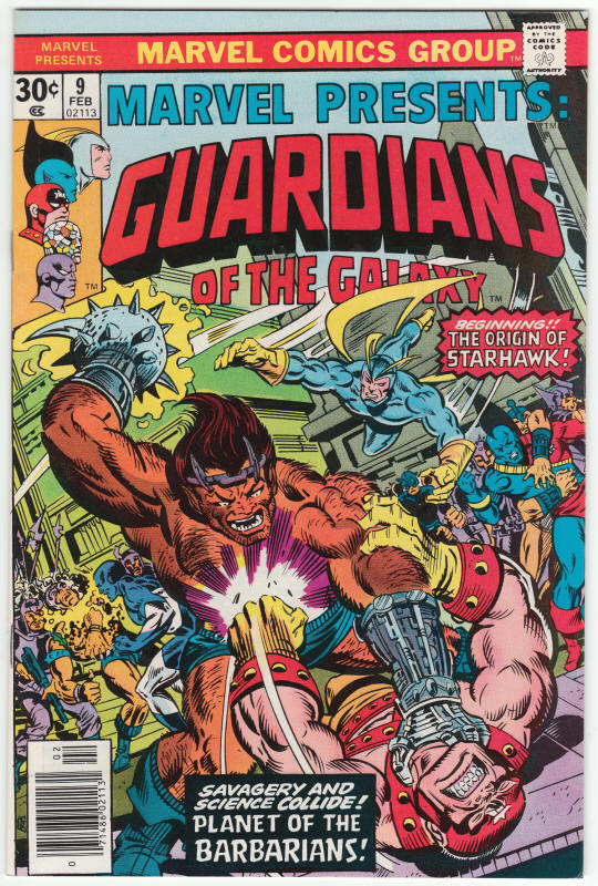 Marvel Presents #9 Guardians Of The Galaxy front cover