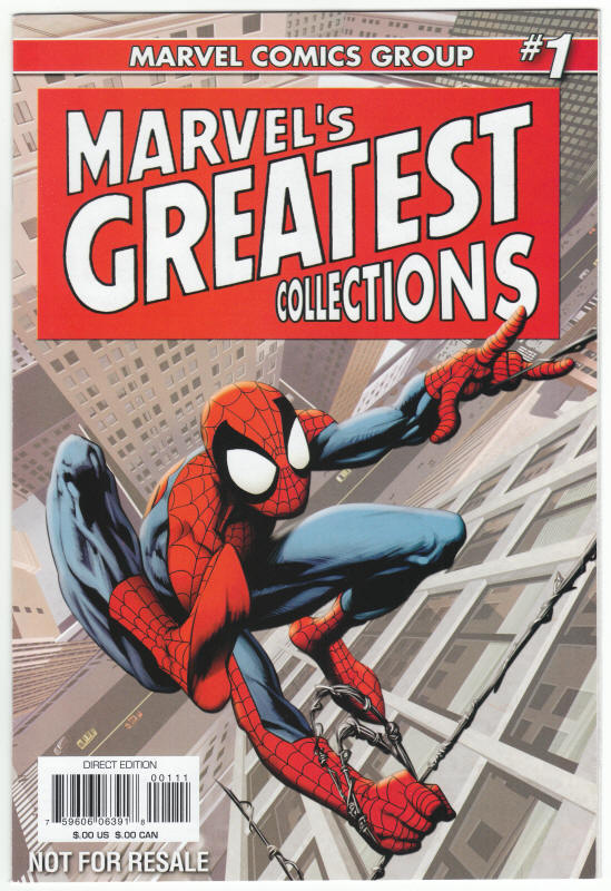 Marvels Greatest Collections #1 front cover