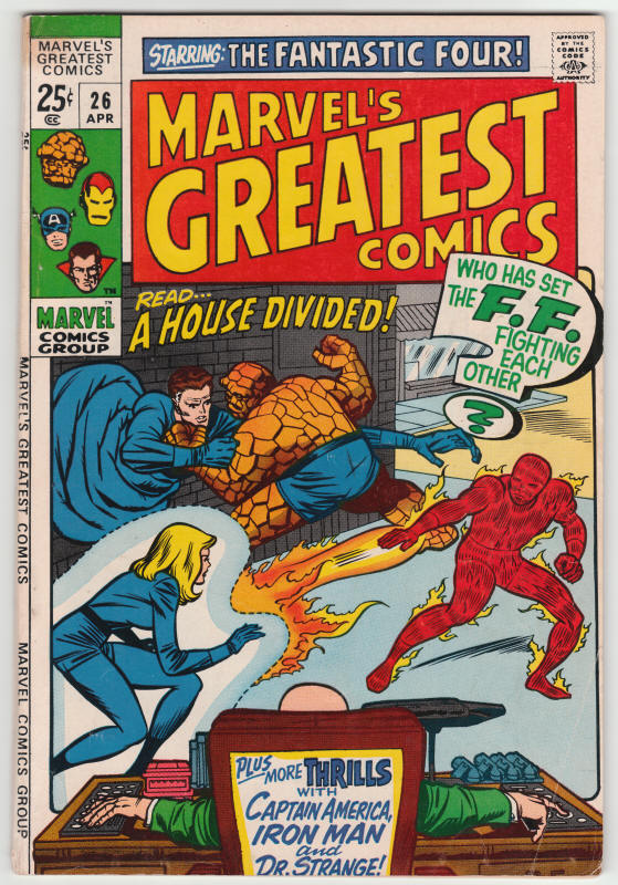 Marvels Greatest Comics #26 front cover