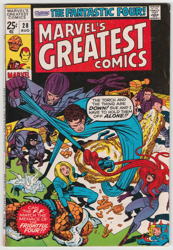 Marvels Greatest Comics #28 front cover