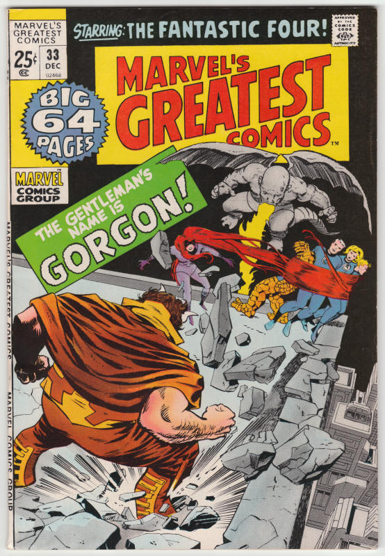 Marvels Greatest Comics #33 front cover
