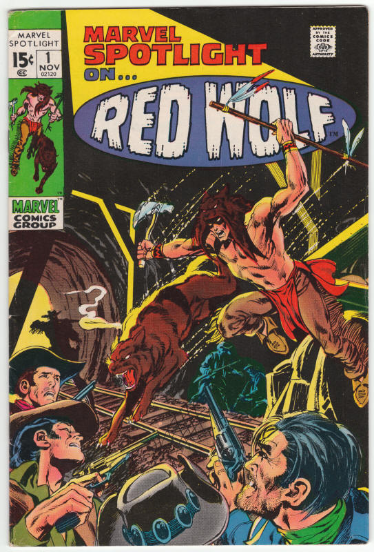Marvel Spotlight #1 Red Wolf front cover