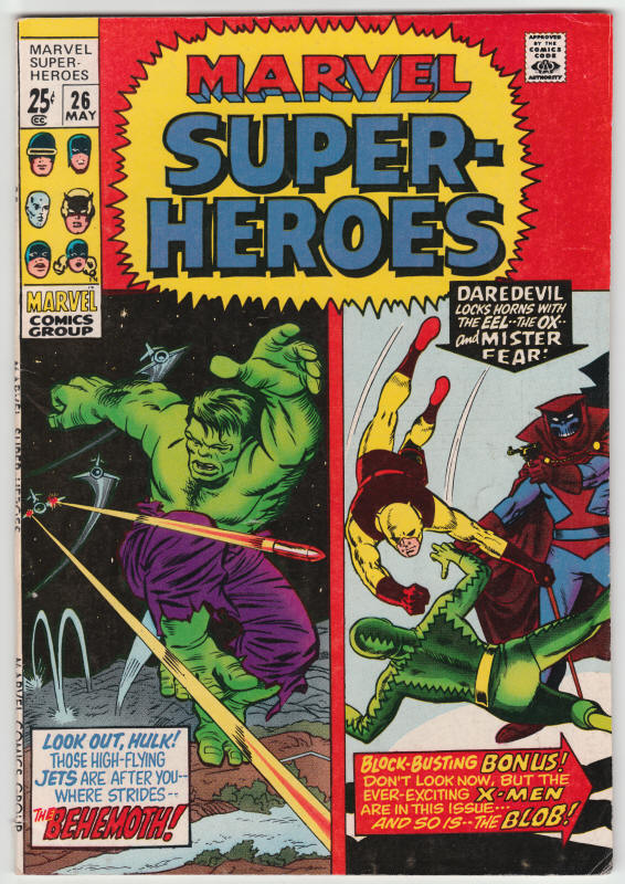 Marvel Super-Heroes #26 front cover