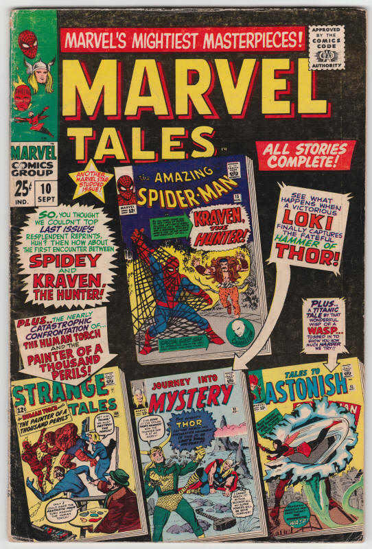 Marvel Tales #10 front cover
