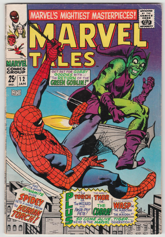 Marvel Tales #12 front cover