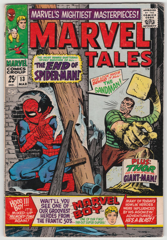 Marvel Tales #13 front cover