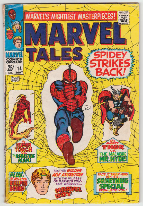 Marvel Tales #14 front cover