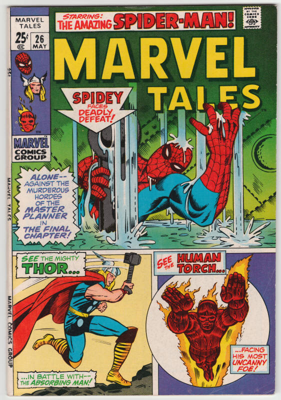 Marvel Tales #26 front cover