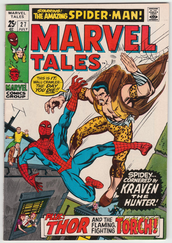 Marvel Tales #27 front cover