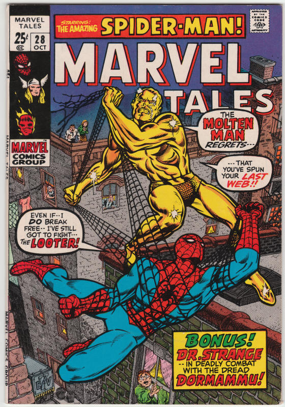 Marvel Tales #28 front cover