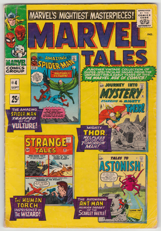 Marvel Tales #4 front cover