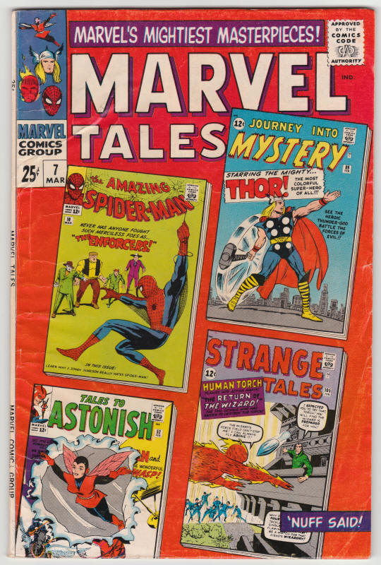 Marvel Tales #7 front cover