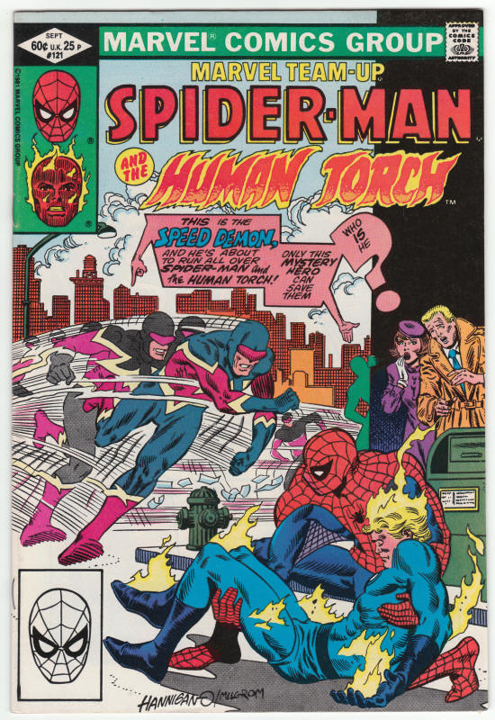 Marvel Team Up #121 front cover