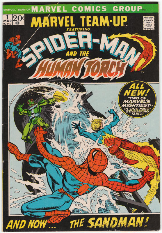 Marvel Team-Up #1 front cover
