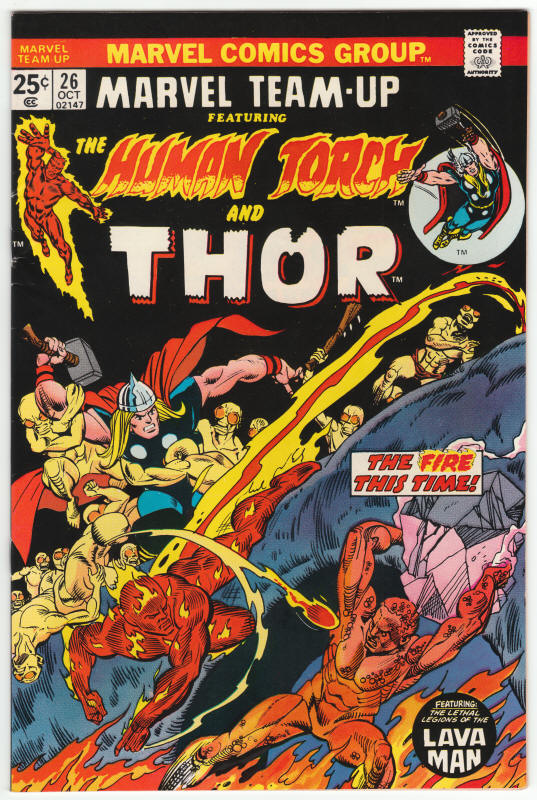 Marvel Team-Up #26 front cover