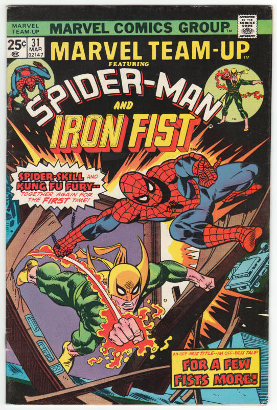 Marvel Team-Up #31 front cover