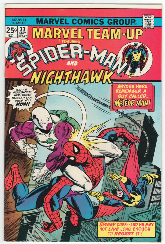 Marvel Team-Up #33 front cover