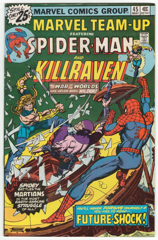 Marvel Team-Up #45 front cover