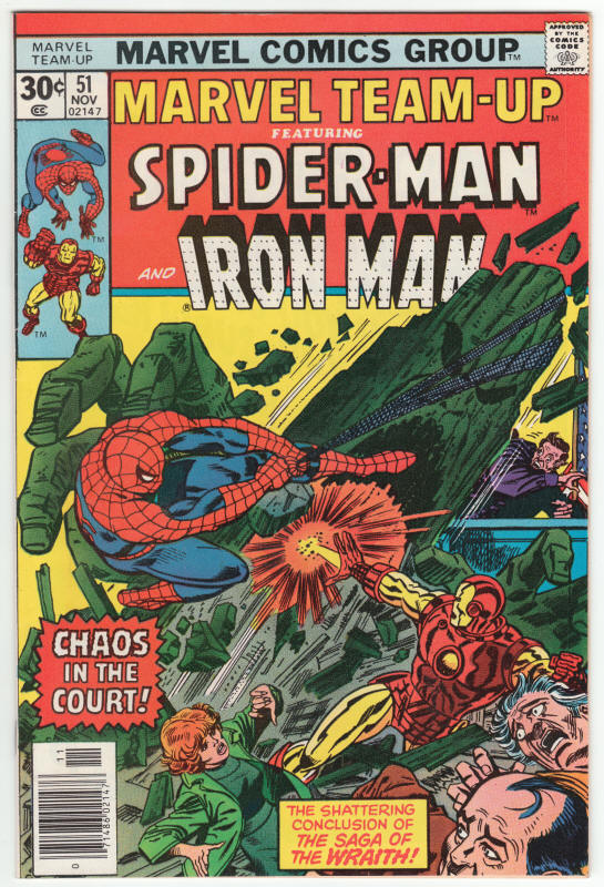Marvel Team-Up #51 front cover