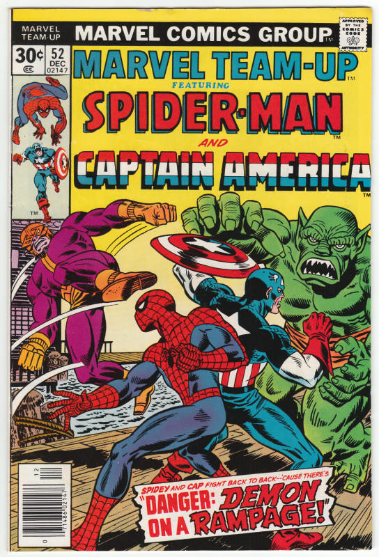 Marvel Team-Up #52 front cover