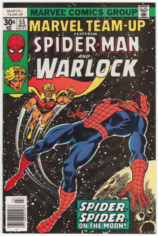 Marvel Team Up #55 front cover