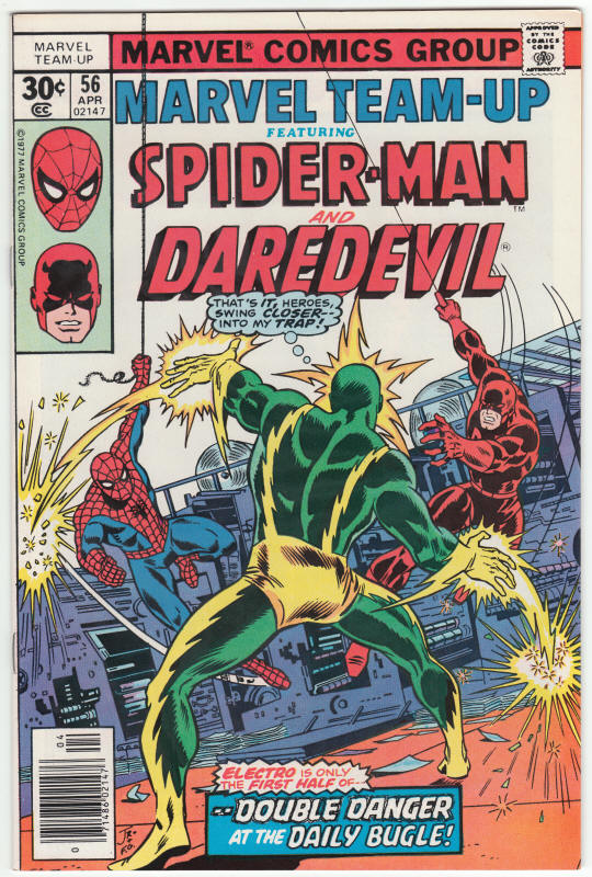 Marvel Team Up #56 front cover