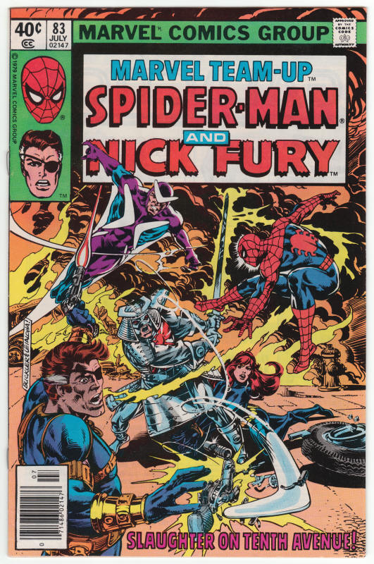 Marvel Team-Up #83 front cover