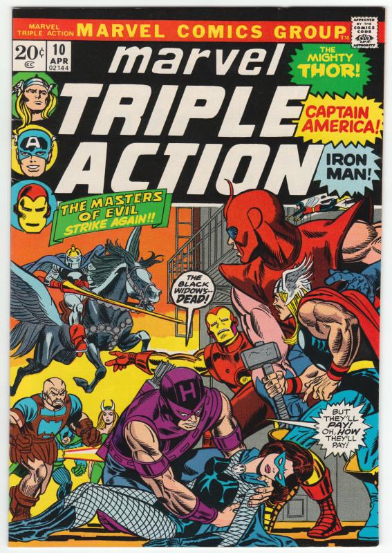 Marvel Triple Action #10 front cover