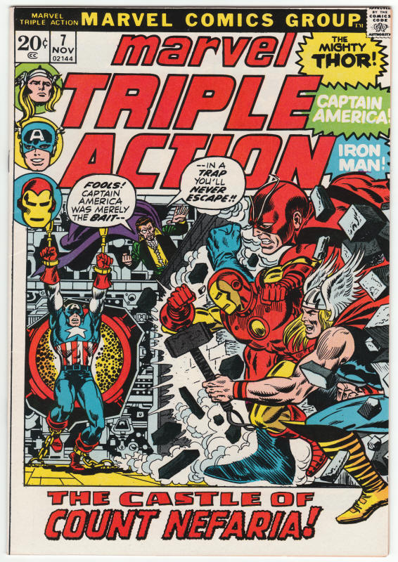 Marvel Triple Action #7 front cover