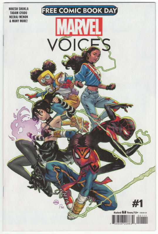 Marvel Voices #1 front cover