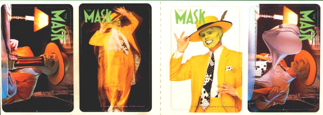 The Mask Promo Stickers