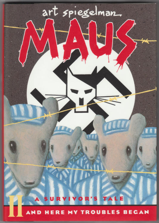 Maus II Art Spiegelman front cover