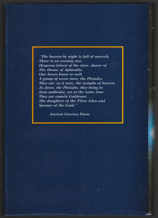 Message From The Pleiades back cover