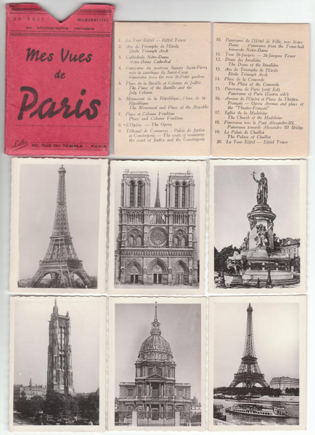 Mes Vues de Paris WWII Era Photo Pack