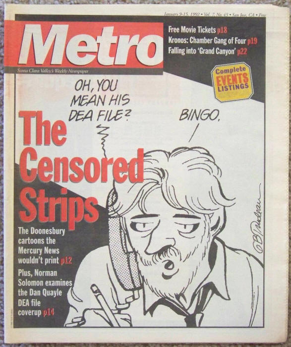 Metro January 9-15 1992 Doonesbury