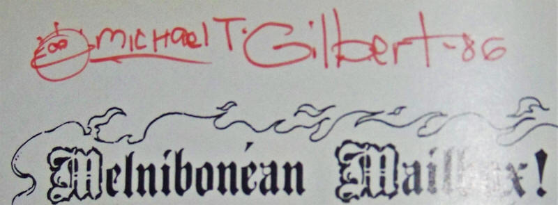 Michael T. Gilbert signature