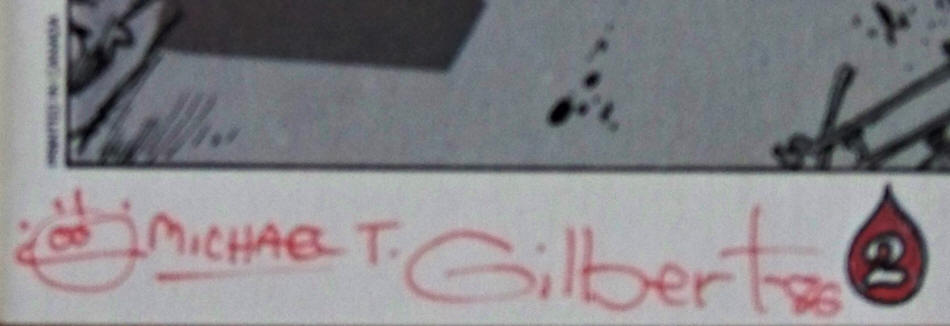 Michael T Gilbert Signature