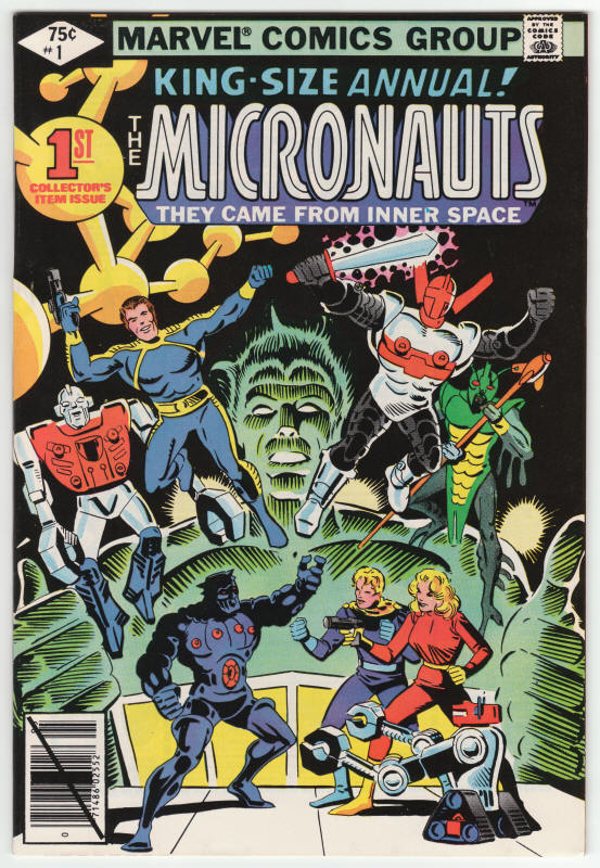 Micronauts Annual #1 front cover